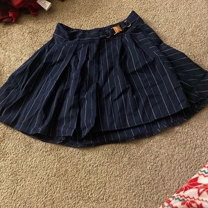 Blue striped urban outfitters skirt! size xs, super flattering! barely worn